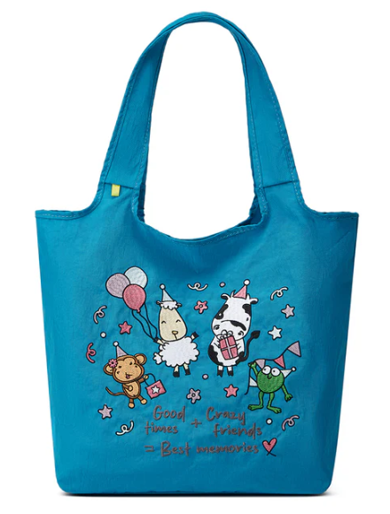 手提刺繡包(慶祝太平洋藍)