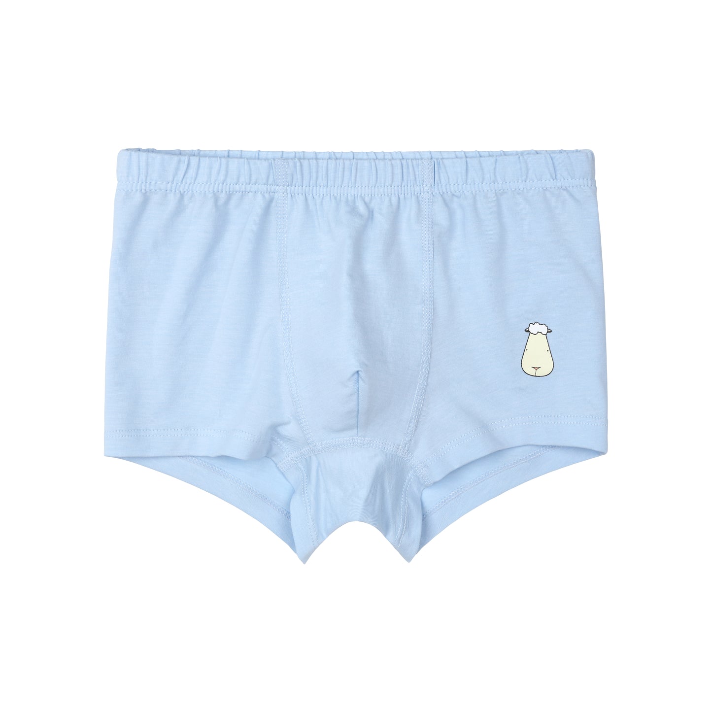 男童四角內褲(藍色素色) (單件)