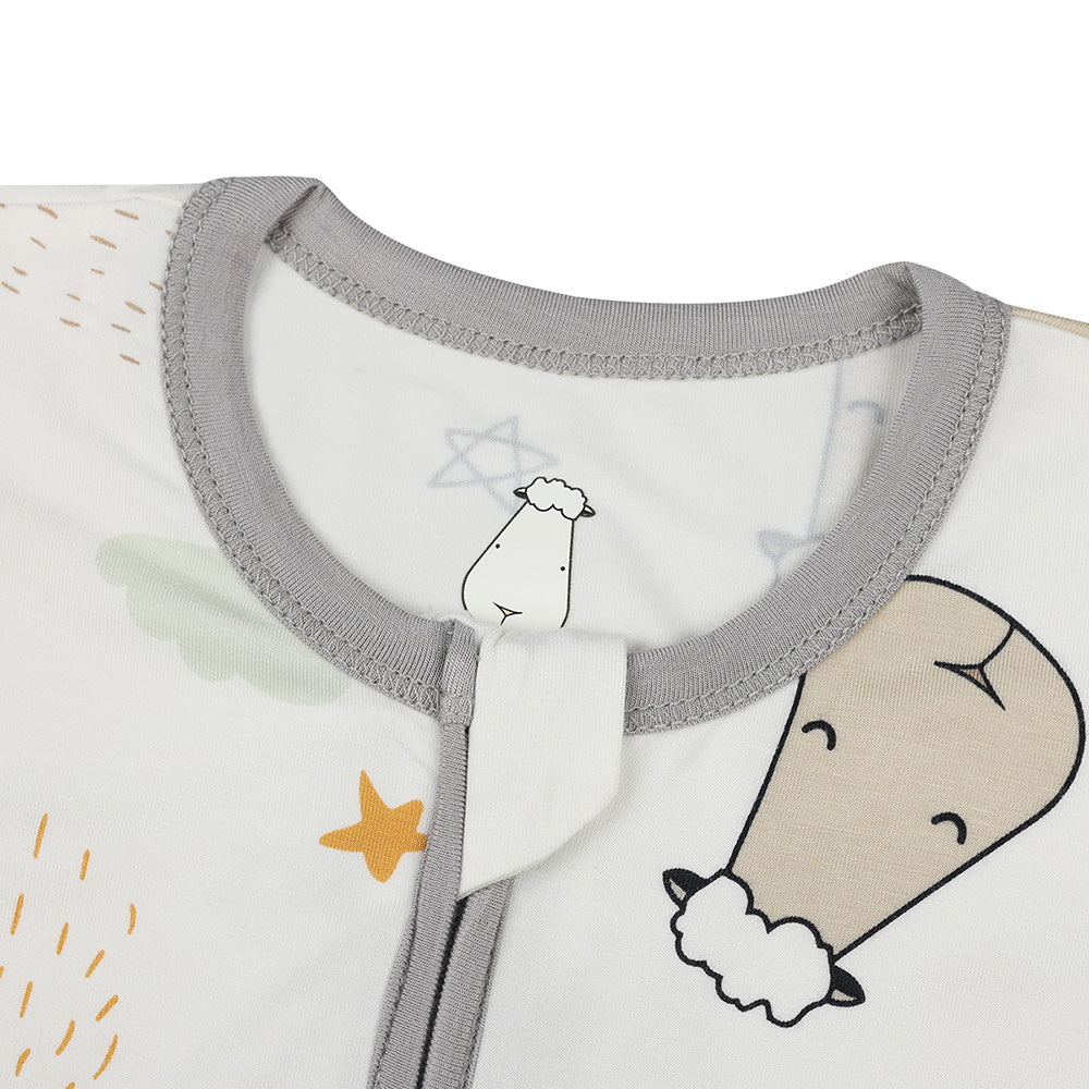 Goodnight雙拉鏈長袖連身衣