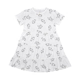 cute系列女童洋裝(白色)