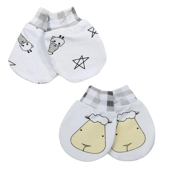 Mittens防抓傷手套(抱抱羊+星星羊)