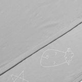 cute系列 灰色星星羊單層被毯(80X100cm)