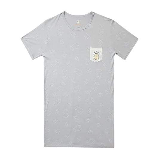 cute系列長版家居服（居家洋裝）