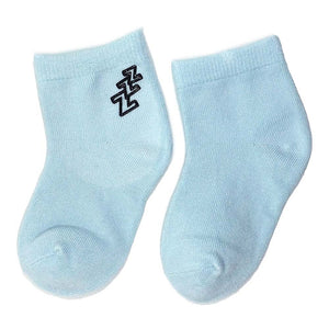 黑框ZZZ幼童短襪（2-3歲）