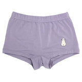 女童內褲紫色三件組（四角褲）