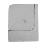 cute系列 灰色星星羊單層被毯(80X100cm)