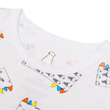 白色抱枕成人上衣（XS-XL）