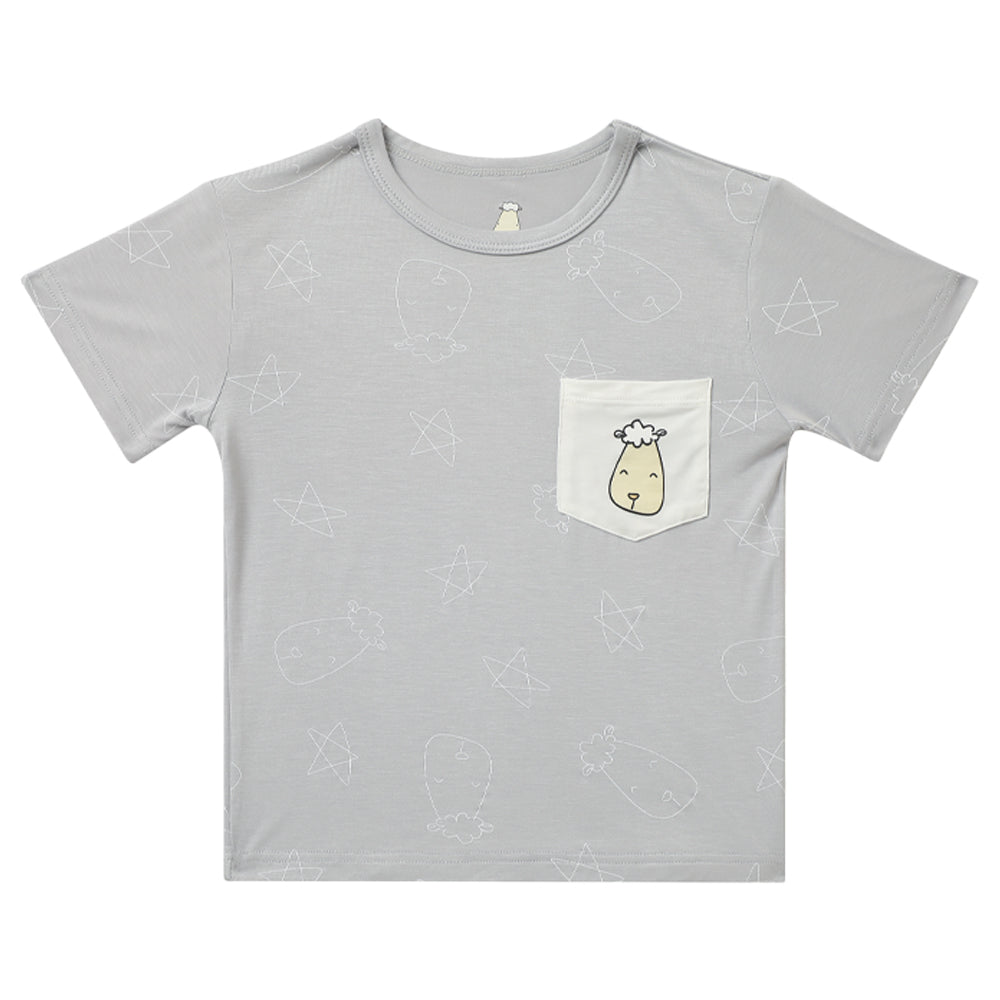 cute系列灰色幼童上衣（0-12歲）