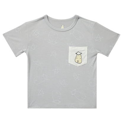 cute系列灰色幼童上衣（0-12歲）