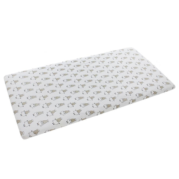 Mattress Sheet 白色大羊樂園嬰兒床單