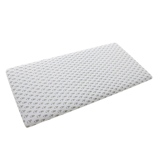 Mattress Sheet 白色小羊樂園嬰兒床單