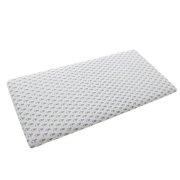 Mattress Sheet 白色小羊樂園嬰兒床單