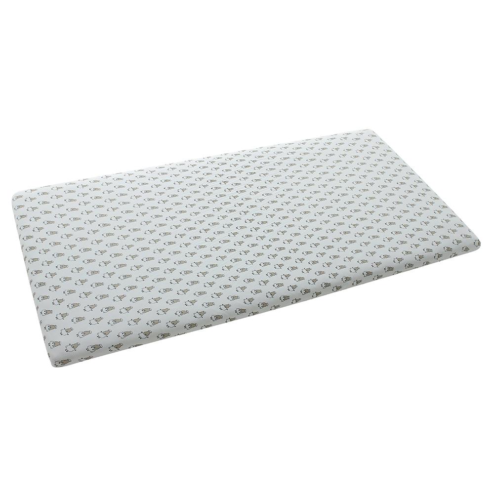 Mattress Sheet 藍色小羊樂園嬰兒床單