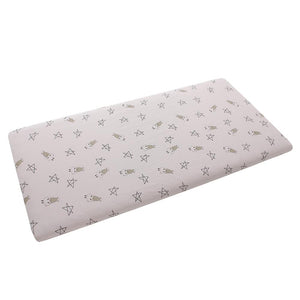 Mattress Sheet 粉色大星星羊嬰兒床單