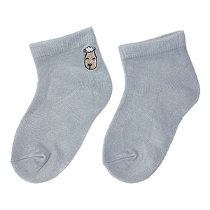 灰色抱抱羊幼童短襪(6-12月、12-24月、2-3歲)