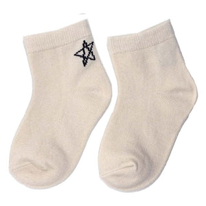 黃色星星羊短襪(6-12月、12-24月、2-3歲)