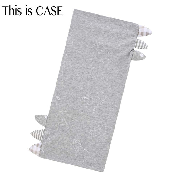 BED-TIME BUDDY™ 灰色月亮羊安撫抱枕替換套