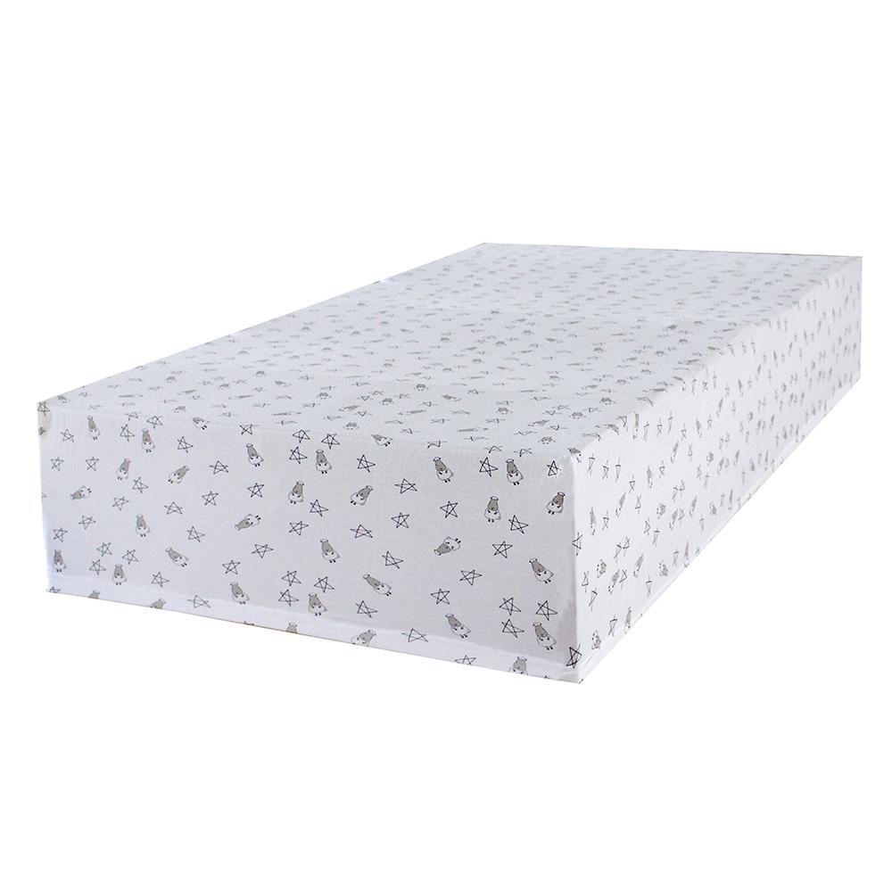 Mattress Sheet 白色小星星羊嬰兒床單
