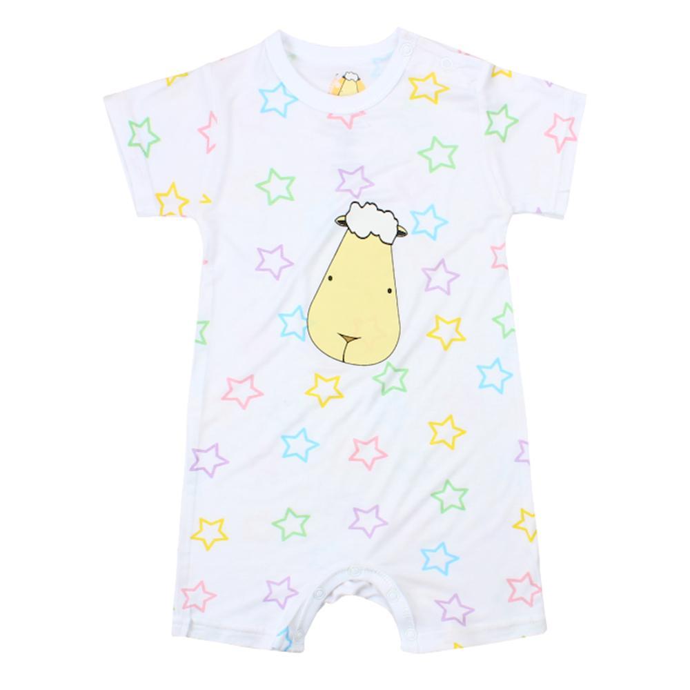 bamboo romper colourful