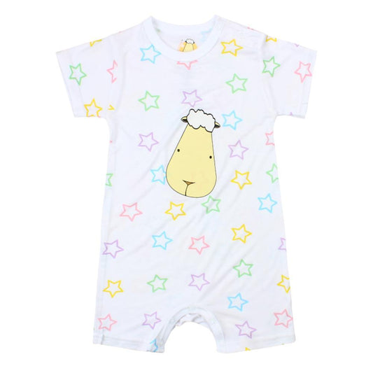 bamboo romper colourful