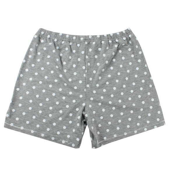bamboo women short grey