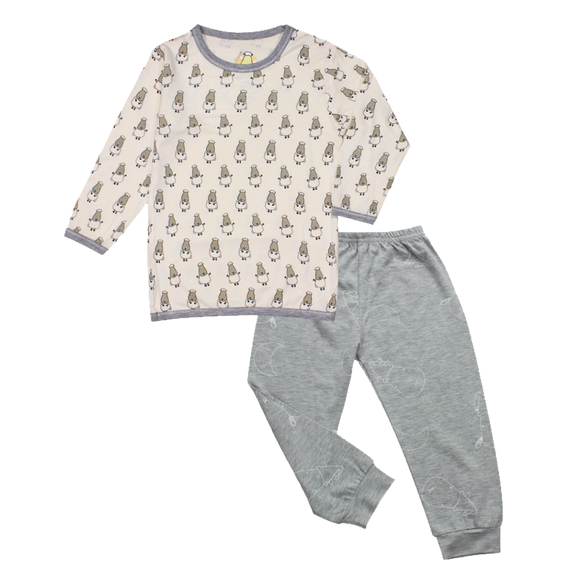 黃色小羊樂園居家睡衣